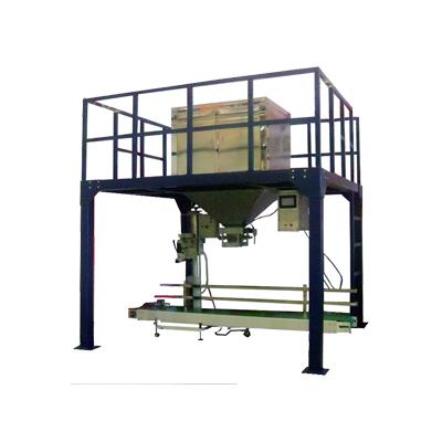 平臺(tái)式雙斗稱重顆粒包裝機(jī)組